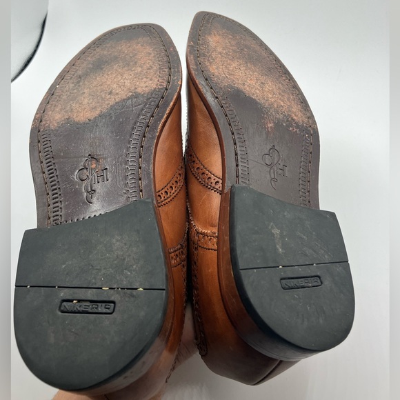 COLE HAAN Nike Air Giraldo wingtip oxfords leather dress shoes Size 11 - Picture 11 of 16